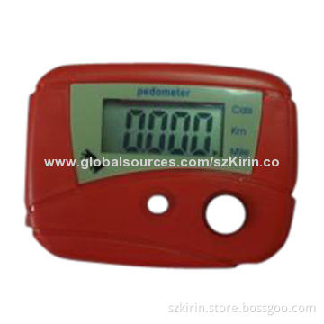 Pedometer Promotional Gift, Sports Products, Step Counter to 99999, Counter Distance